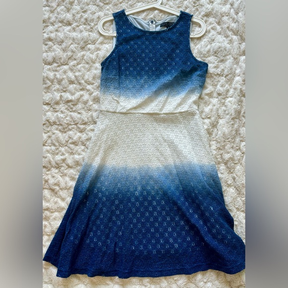 Sami & Dani gradient fit & flare dress Sz 6 - Picture 1 of 8